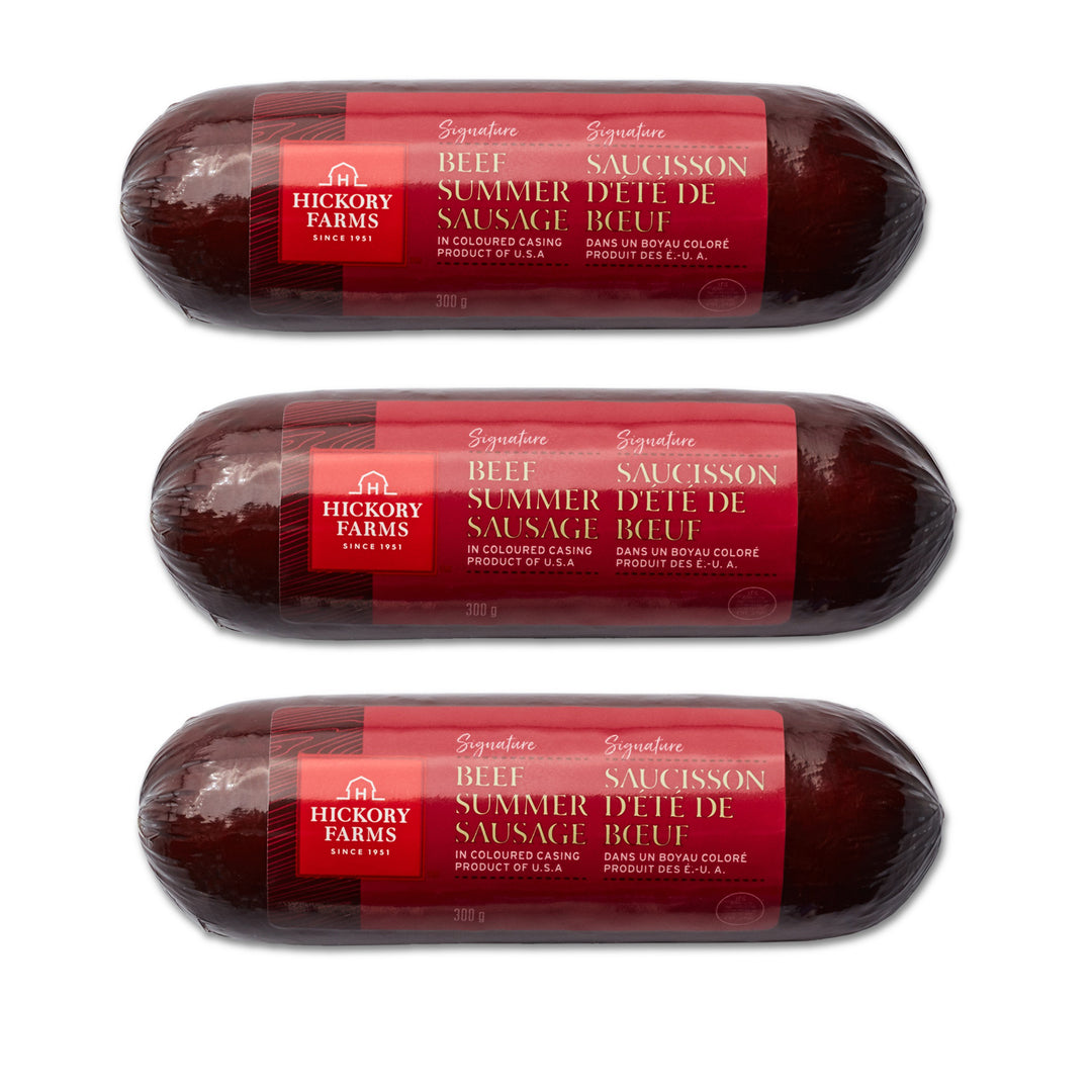 Signature Beef Summer Sausage 300g 3-Pack