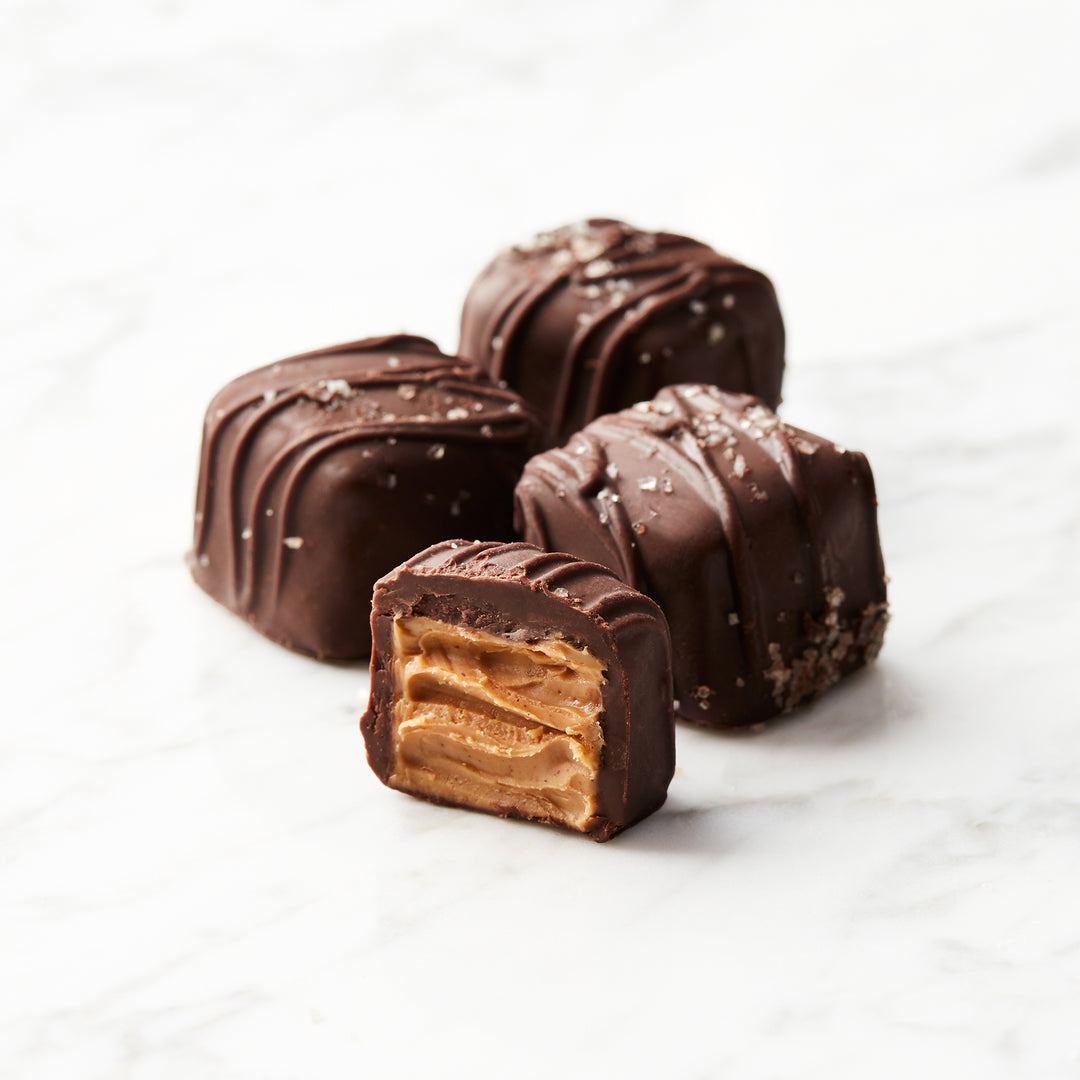 Dark Chocolate Coated Peanut Butter Meltaways