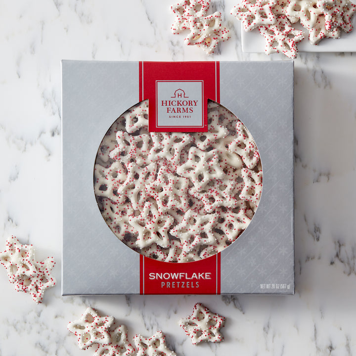 Snowflake Pretzels